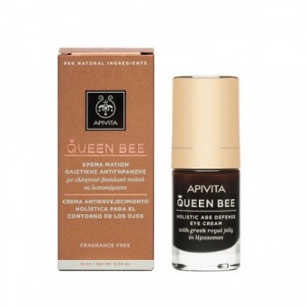 Apivita Queen Bee Κρέμα Ματιών Ολιστικής Αντιγήρανσης 15ml